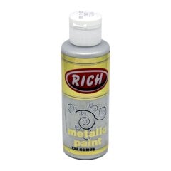 Rich Metalik Akrilik Boya 732-Gümüş 120 cc