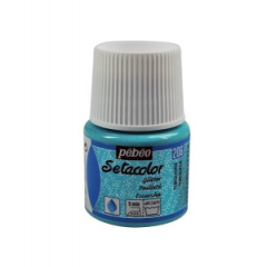 Pebeo Setacolor Glitter (Simli) Kumaş Boyası 206 TURQUOISE