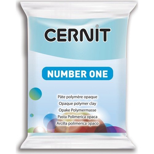 Cernit Number One Polimer Kil 56gr Sky Blue  214