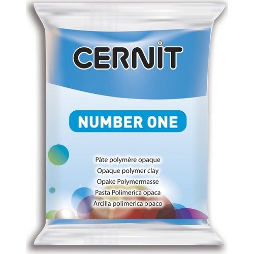 Cernit Number One Polimer Kil 56gr Blue 200