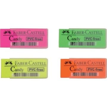 Faber Candy Plastik Kılıflı Silgi