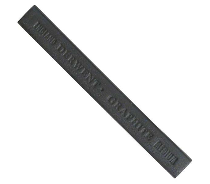 Derwent Natural Graphite Grafit Blok Medium (Orta)