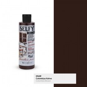 Rich Selfy Decor Vernikli Boya 240cc COLOMBİA KAHVE 860