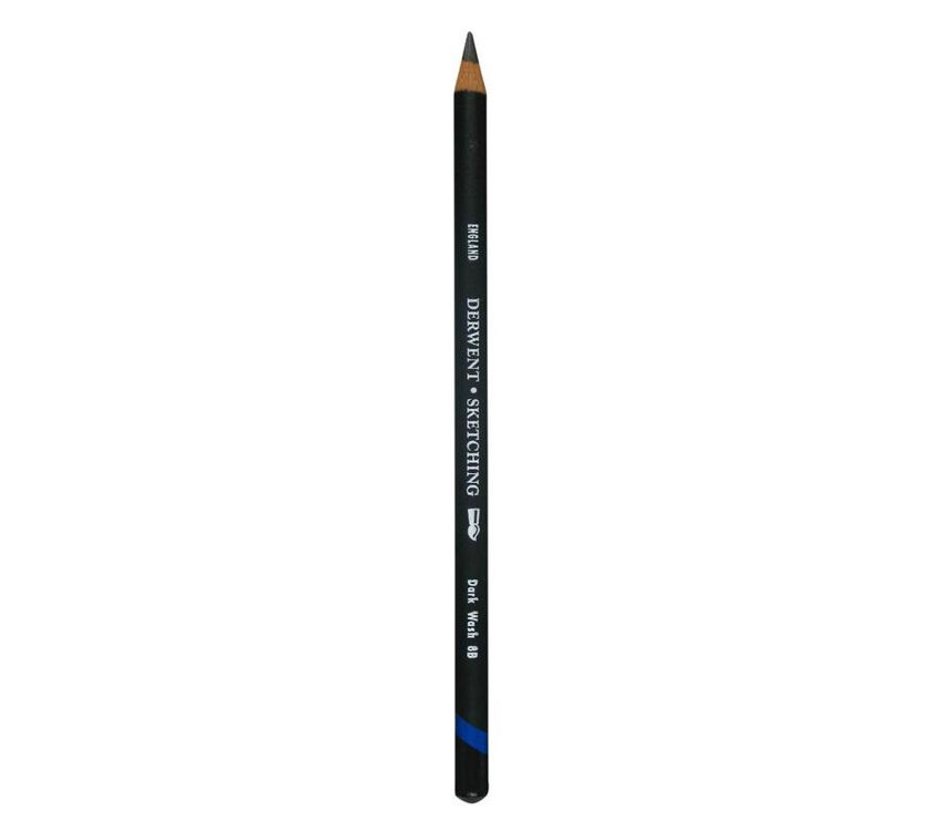 Derwent Watersoluable Sketching Pencil Suda Çözünebilen Eskiz Kalemi 8B