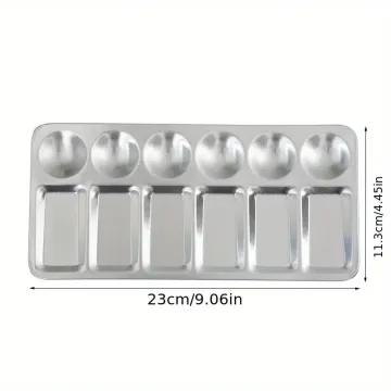 Art Design Metal Godeli Palet Dikdörtgen Büyük 11x23 cm