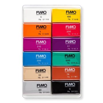 Staedtler Fimo Professional Polimer Kil Seti 12'Li - Basic
