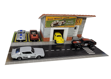 Enzo Wheels Oto Garaj Maket Tuğla Seti
