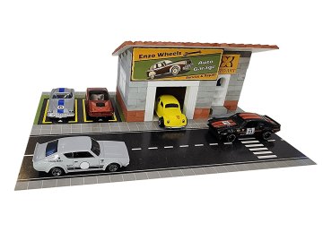 Enzo Wheels Oto Garaj Maket Tuğla Seti