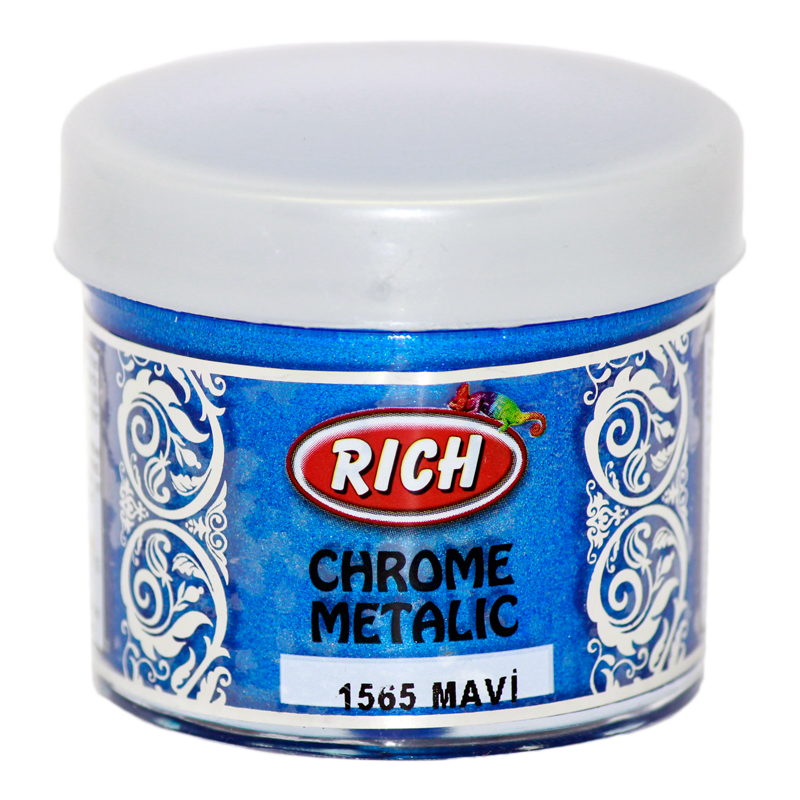 Rich Chrome Metalik Boya 1565-Mavi 50 cc