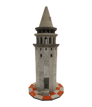 Enzo Art Minyatür Tuğla Galata Kulesi