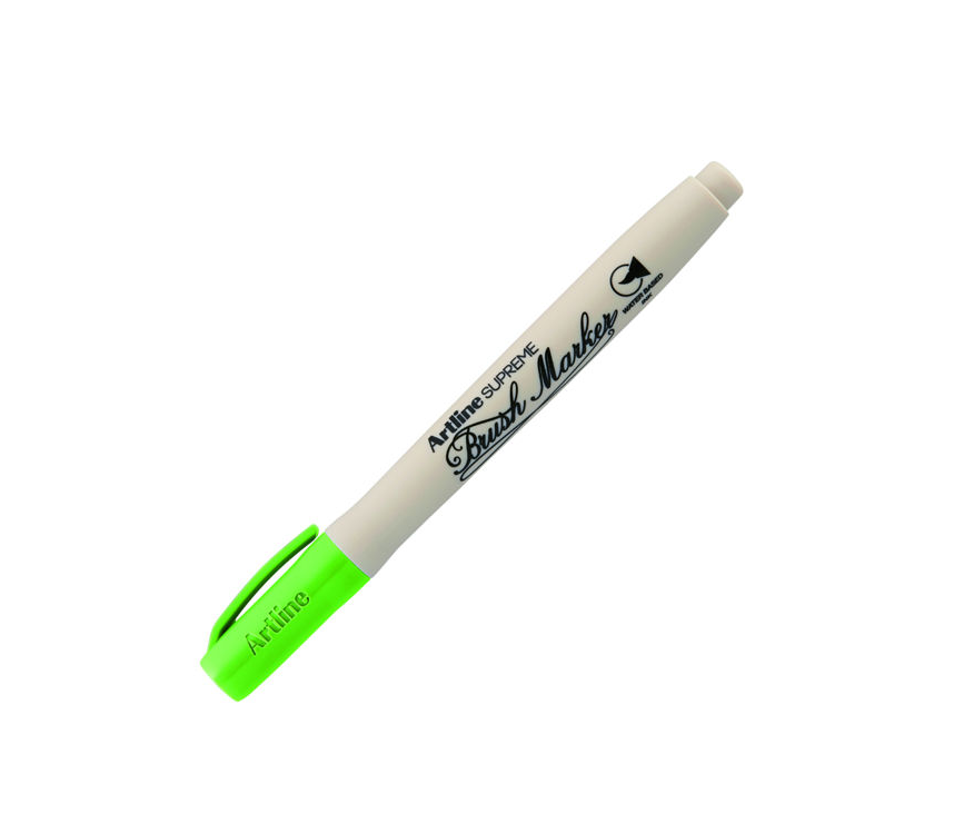 Artline Supreme Brush Marker Esnek Fırça Uçlu Kalem Fıstık Yeşili