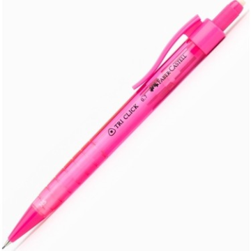 Faber Castell Tri Click Versatil Kalem Pembe 0,7mm