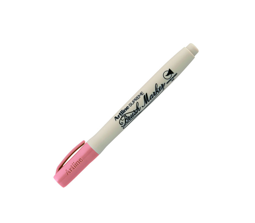 Artline Supreme Brush Marker Esnek Fırça Uçlu Kalem Kayısı
