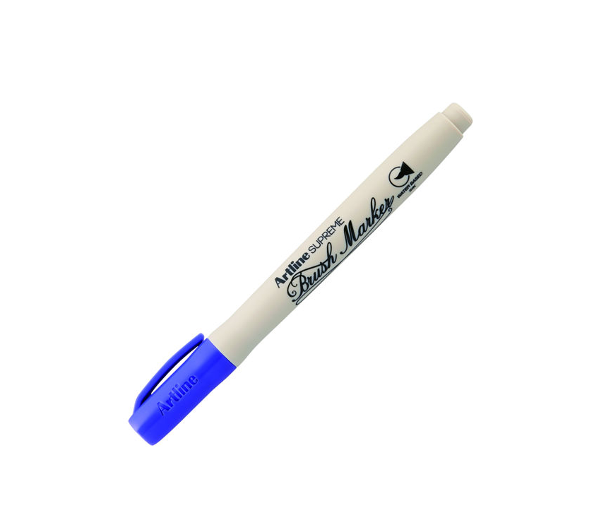 Artline Supreme Brush Marker Esnek Fırça Uçlu Kalem Mor