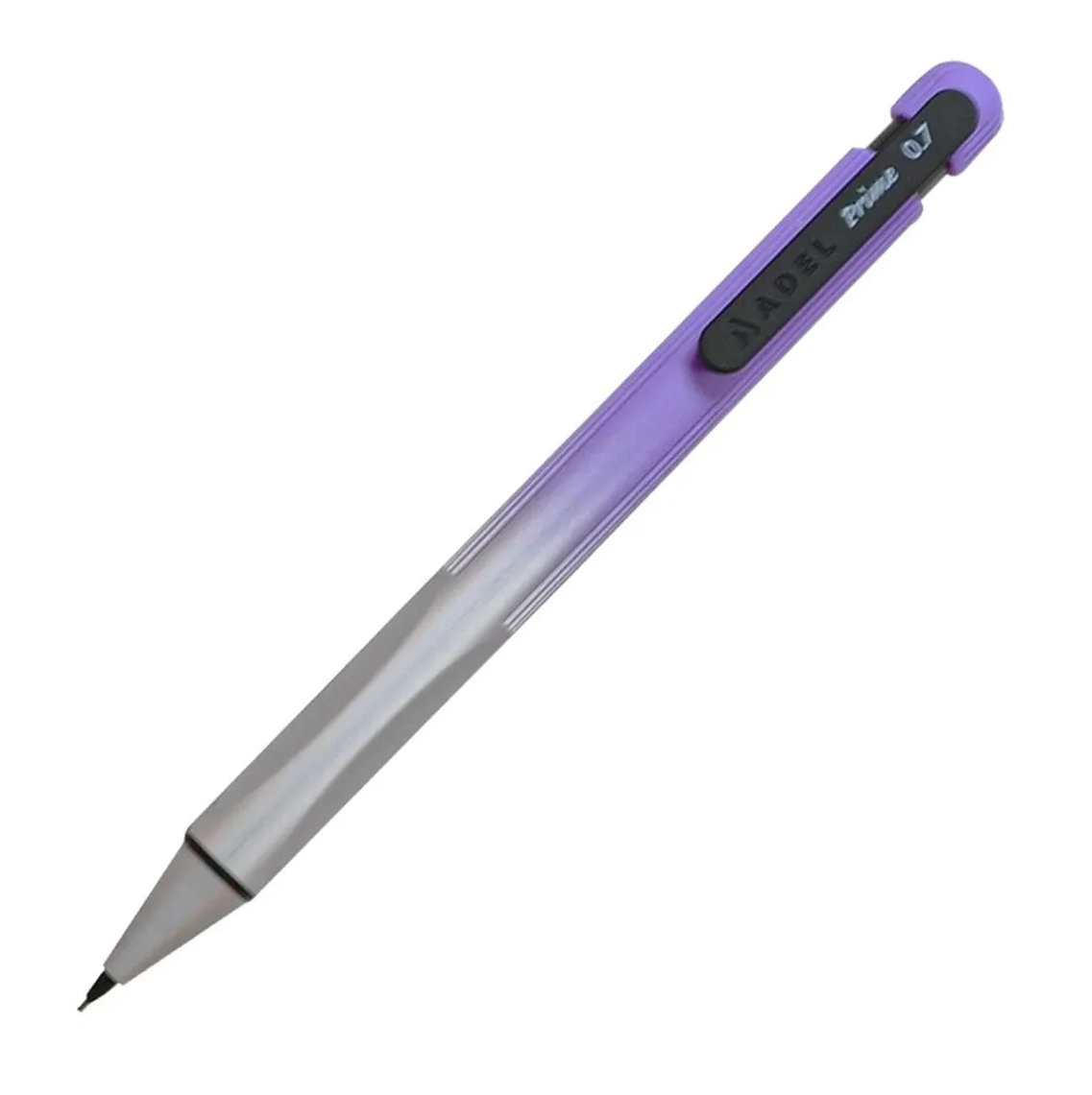 Adel Prime Mekanizmalı Versatil Kalem Mor-Gri 0,7mm
