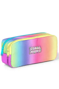 Coral High Kids Renk Geçişli Desenli 3’lü Okul Çanta Seti SET0123668