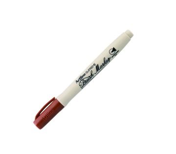 Artline Supreme Brush Marker Esnek Fırça Uçlu Kalem Kahverengi