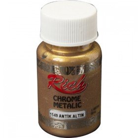 Rich Chrome Metalik Boya 1549-Antik Altın 50 cc