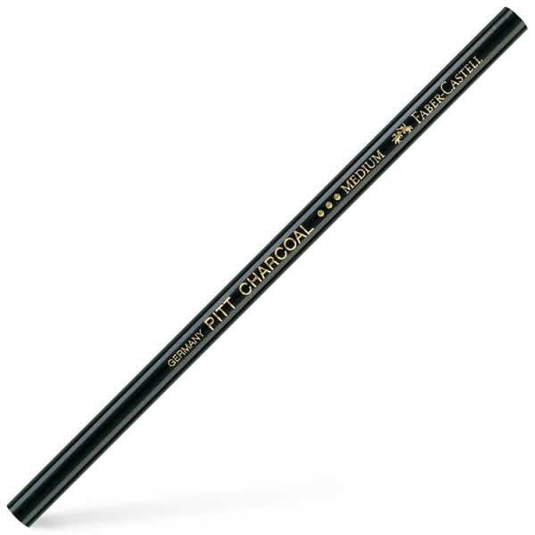 Faber Castell Pitt Charcoal Naturel Kömür Füzen Kalem Medium (Orta)