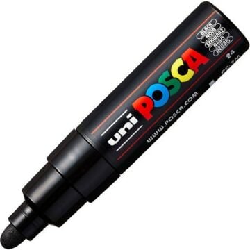 Uni Posca Pc-7m Boyama Markörü 4.5-5.5 mm Siyah