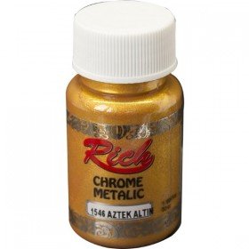 Rich Chrome Metalik Boya 1546-Aztek Altın 50 cc