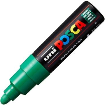 Uni Posca Pc-7m Boyama Markörü 4.5-5.5 mm Yeşil