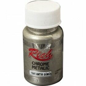 Rich Chrome Metalik Boya 1541-Antik Gümüş 50 cc