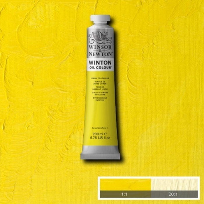 Winsor & Newton Winton 200 ml Yağlı Boya No:26 Lemon Yellow Hue