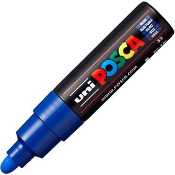 Uni Posca Pc-7m Boyama Markörü 4.5-5.5 mm Mavi