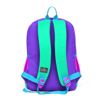 Coral High Kids Mor Renk Detaylı 3’lü Okul Çanta Seti SET0123734