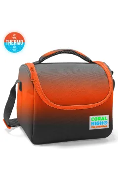 Coral High Kids Turuncu Gri Renk Geçişli 3’lü Okul Çanta Seti SET0123748