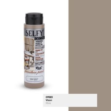 Rich Selfy Decor Vernikli Boya 500cc VİZON 5850