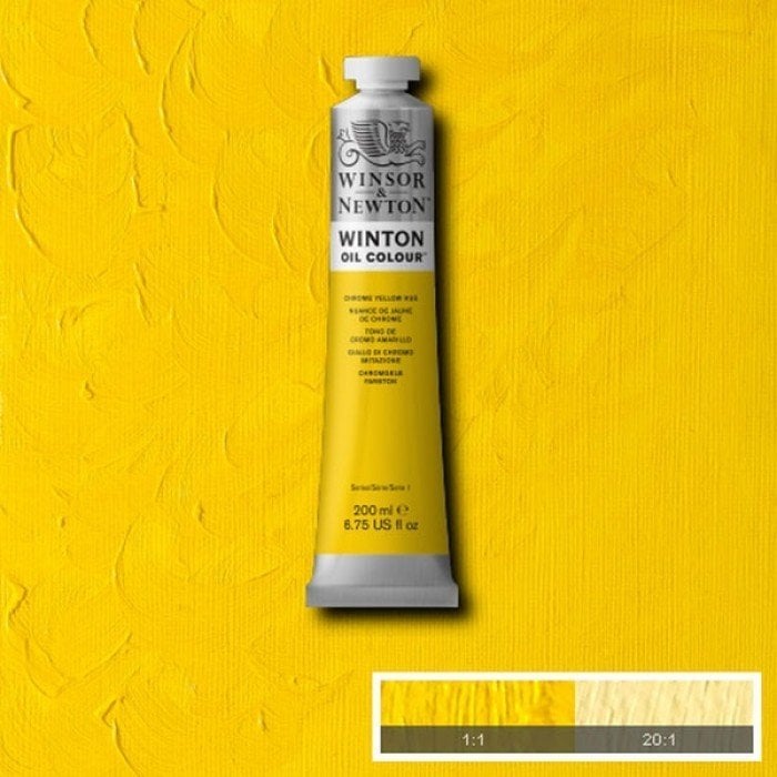 Winsor & Newton Winton 200 ml Yağlı Boya No:13 Chrome Yellow Hue