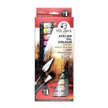 Van Dyck Atelier Yağlı Boya Seti 12Renkx12ml