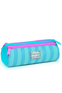 Coral High Kids Turkuaz Pembe Çizgili 3’lü Okul Çanta Seti SET0123771