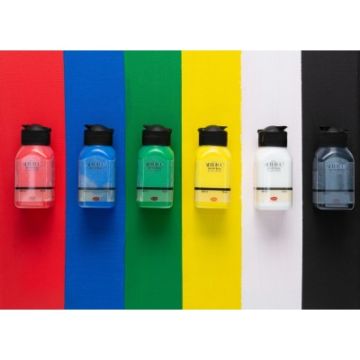 Artdeco Akrilik Boya 6x75ml Set - Canlı Renkler