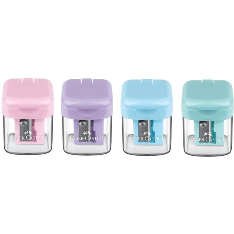 Faber Minibox Kalemtıraş Pastel Renkler
