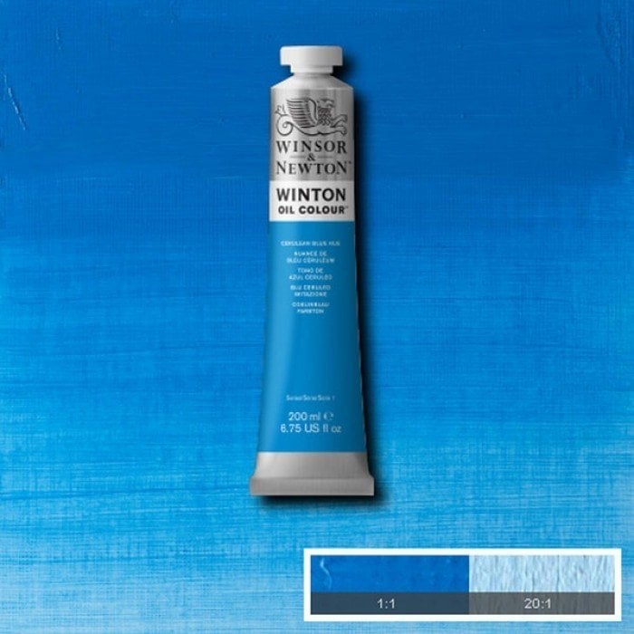 Winsor & Newton Winton 200 ml Yağlı Boya No:10 Cerulean Blue Hue