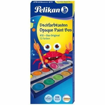 Pelikan 735 K-12 Suluboya 12 Renk