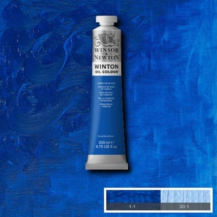 Winsor & Newton Winton 200 ml Yağlı Boya No:15 Cobalt Blue Hue
