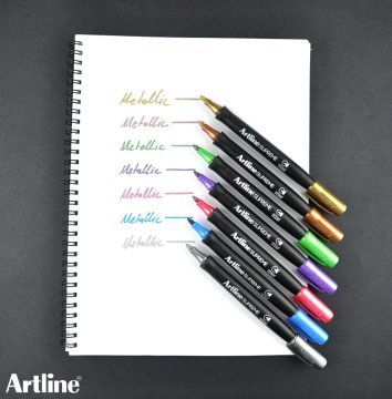 Artline Supreme Metalik Marker 1 mm Metalik Bronze