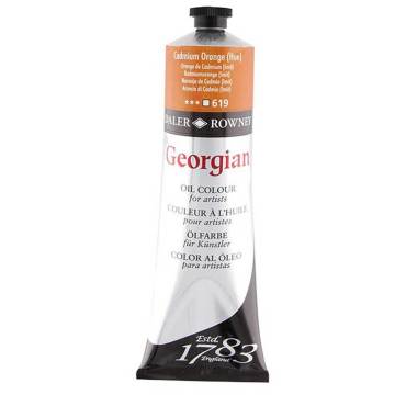 Daler Rowney Georgian Yağlı Boya 225ml 619-Cadmium Orange Hue
