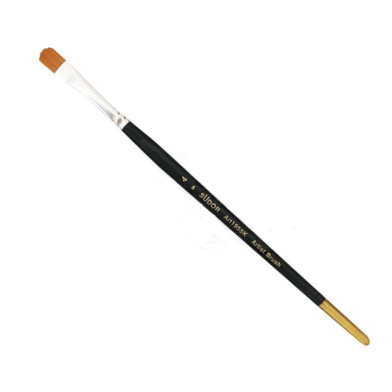 Südor 1955K Serisi Sentetik Kedi Dili Fırça No:4