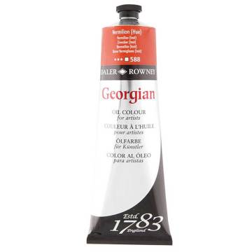 Daler Rowney Georgian Yağlı Boya 225ml 588-Vermilion Hue