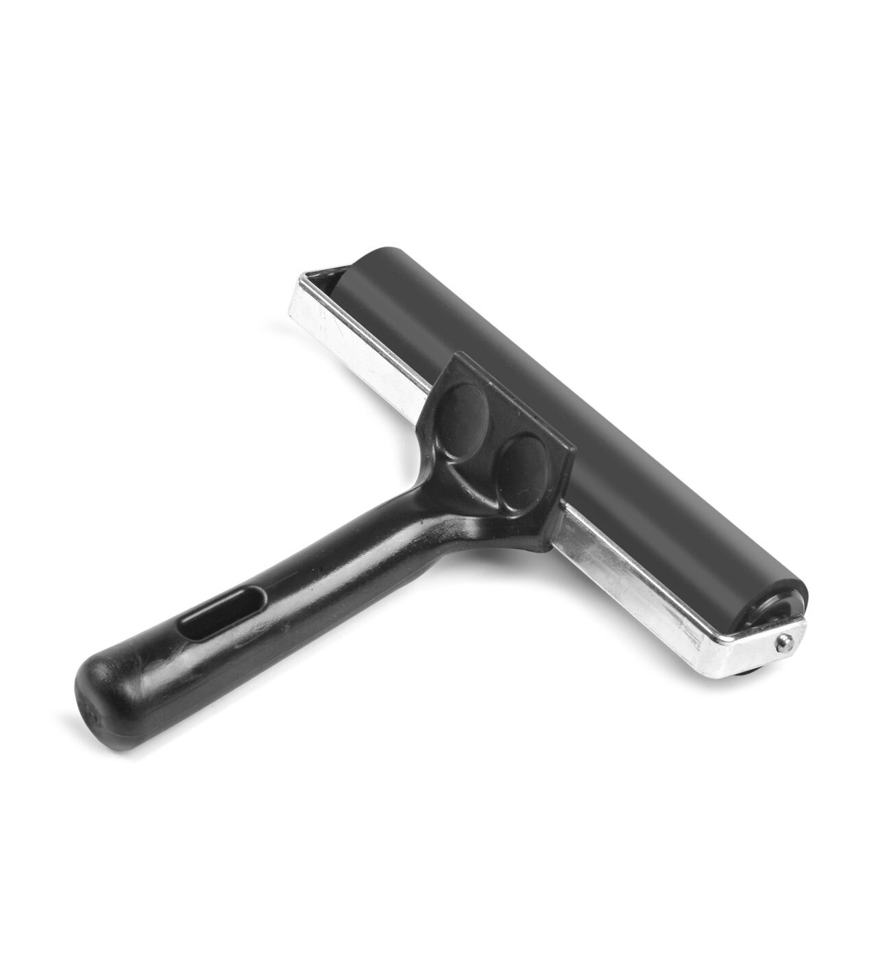 Linol Metal Saplı Kauçuk Merdane 15 cm