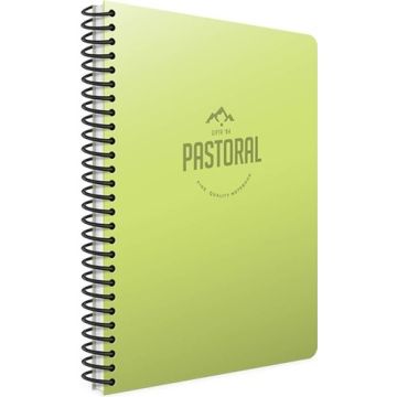 Gıpta Pastoral Spiralli PP Kapak A4 96 Yaprak Çizgili Okul Defteri