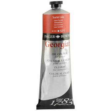 Daler Rowney Georgian Yağlı Boya 225ml 571-Scarlet Lake