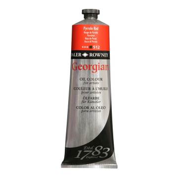 Daler Rowney Georgian Yağlı Boya 225ml 512-Phyrrole Red