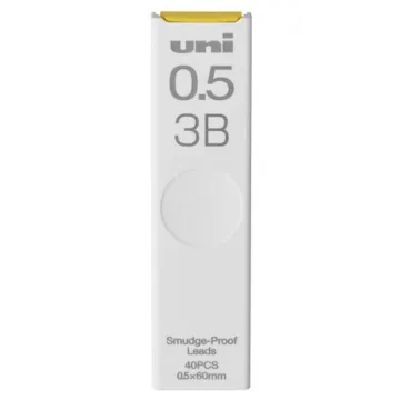 Uni Smudge Proof 0.5 Kalem Ucu 3B 40'lı