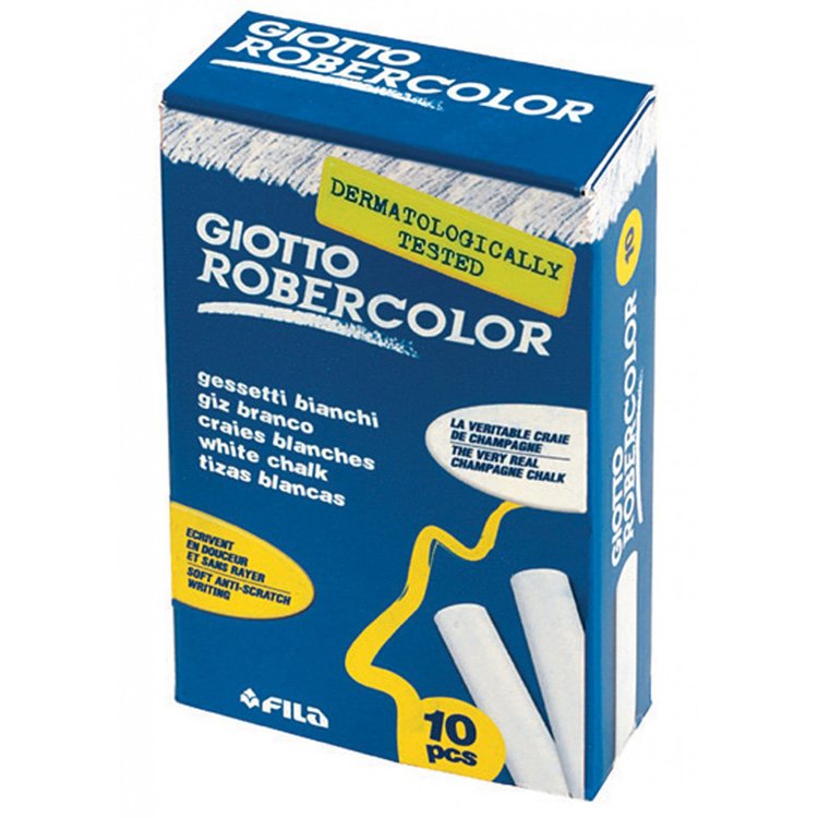 Giotto Robercolor Tebeşir 10'lu Beyaz